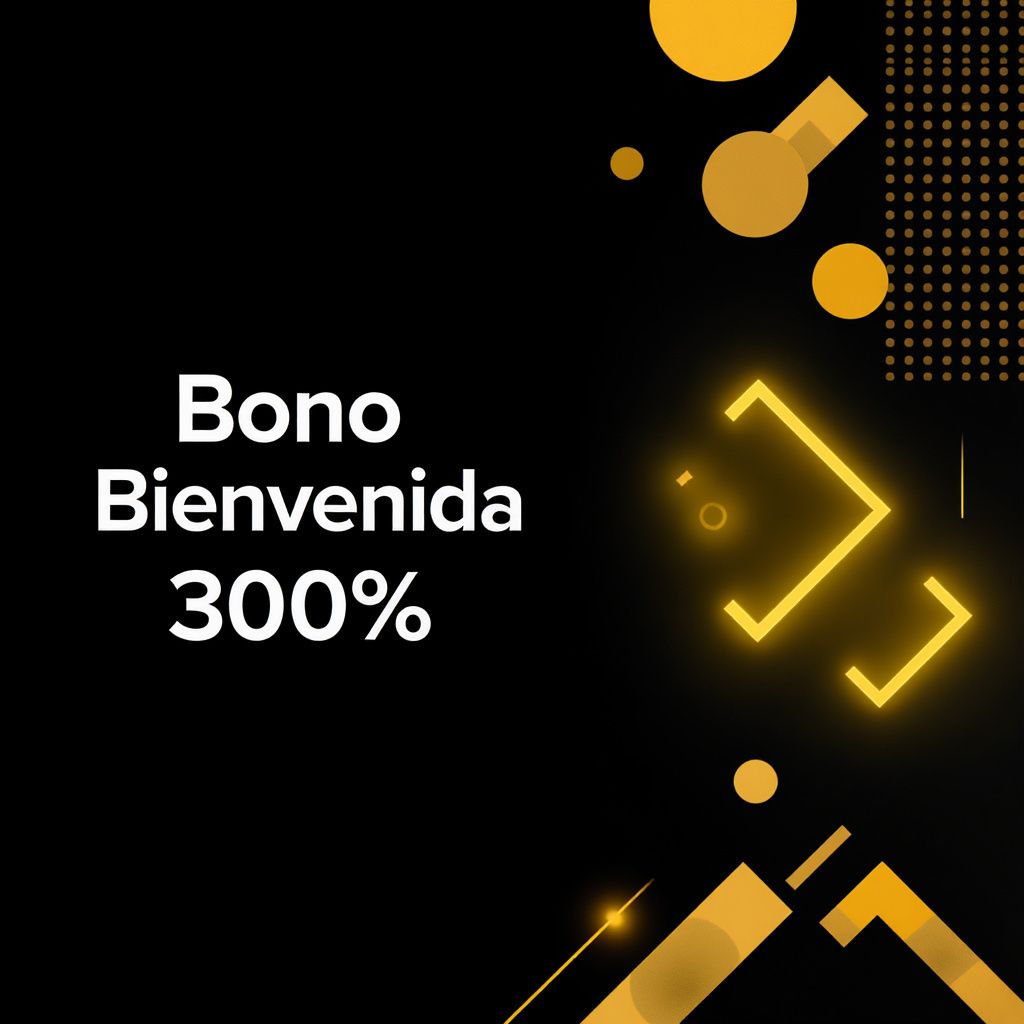 Bono Bienvenida 300% Bono Bienvenida 300%
