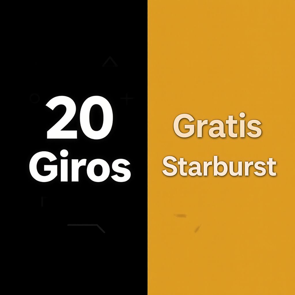20 Giros Gratis Starburst 20 Giros Gratis Starburst